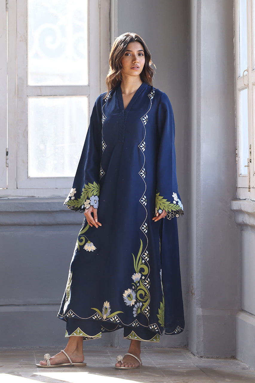 Atharva Heritage Elegant Pure Raw Silk (80g) Pakistani Co-ord Set – Kurta & Pants RWS801