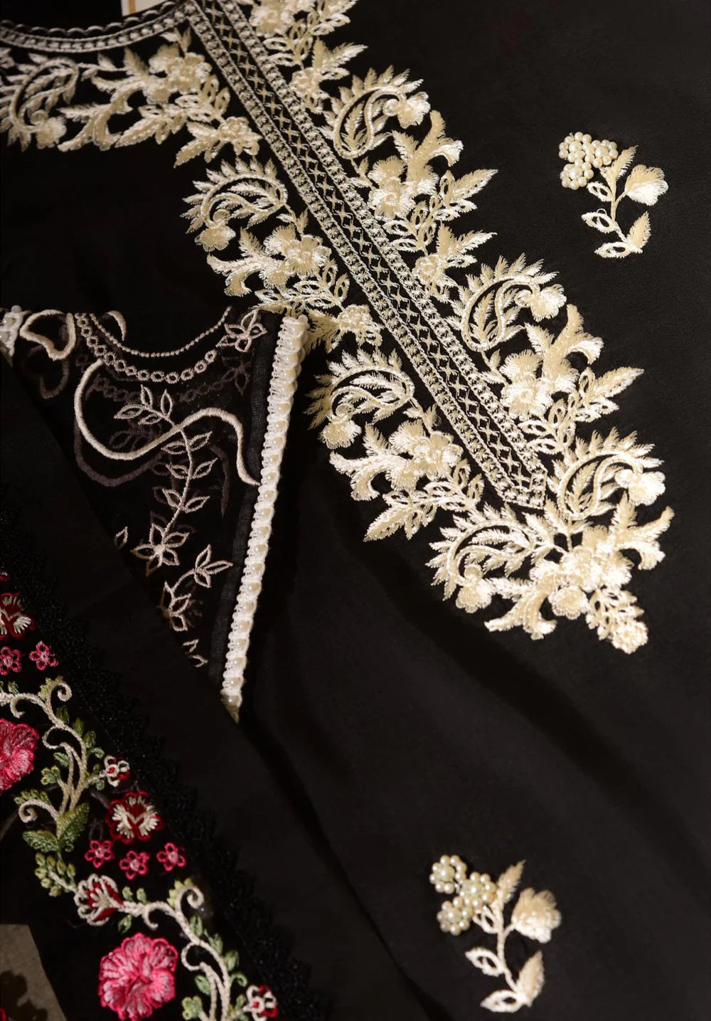 Pure Handwoven Chanderi silk Pakistani suit PRP007