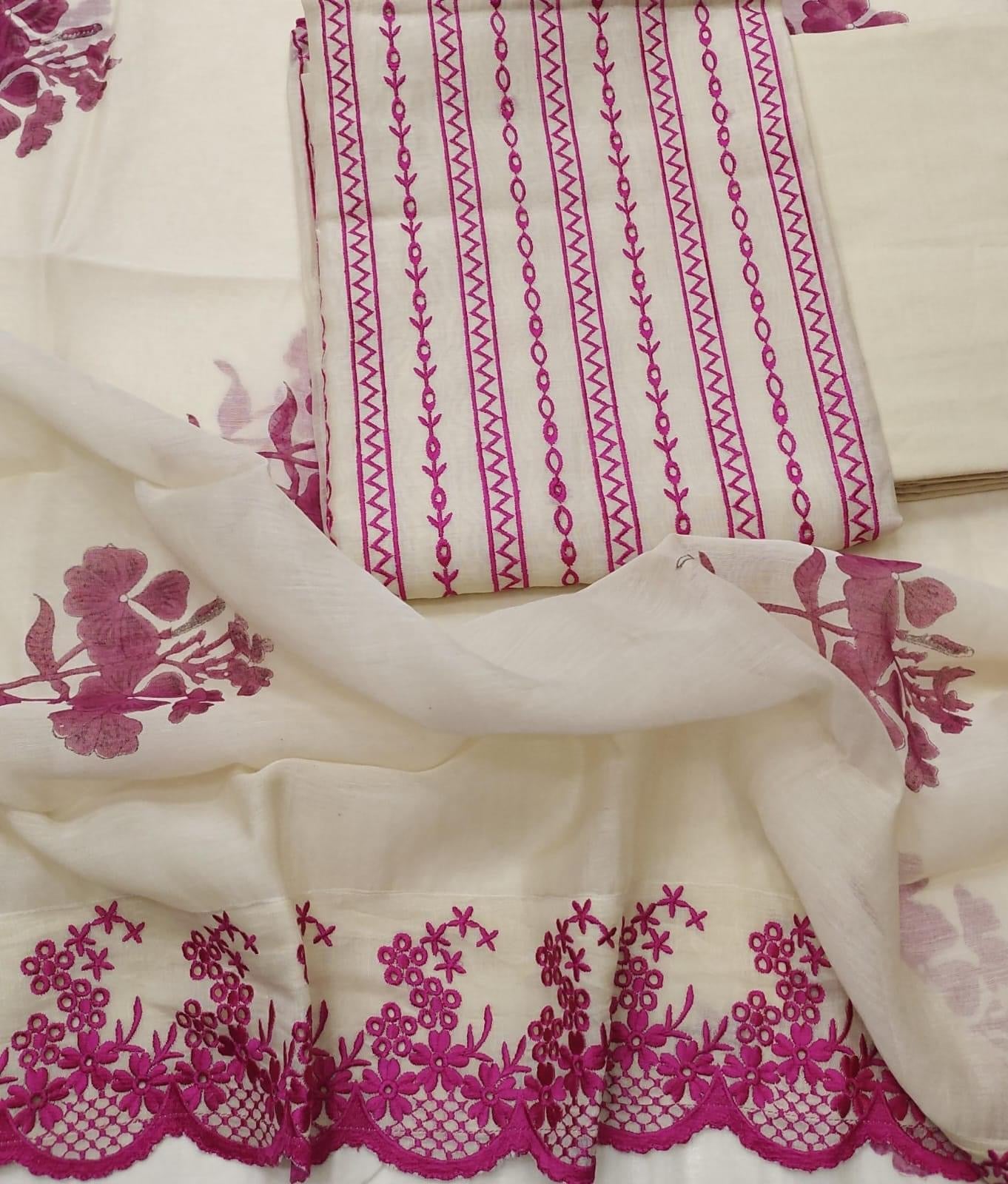 Atharva PURE Mul CHANDER Parsi Gara SUIT CH17513