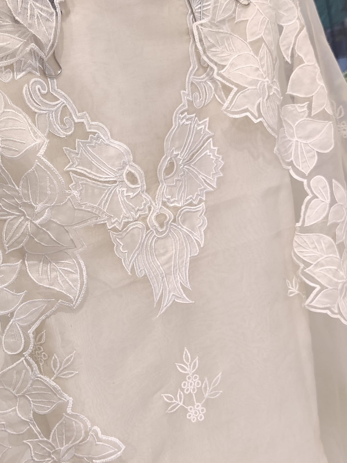 Sheer Luxury Pakistani Appliqué Suit PL007
