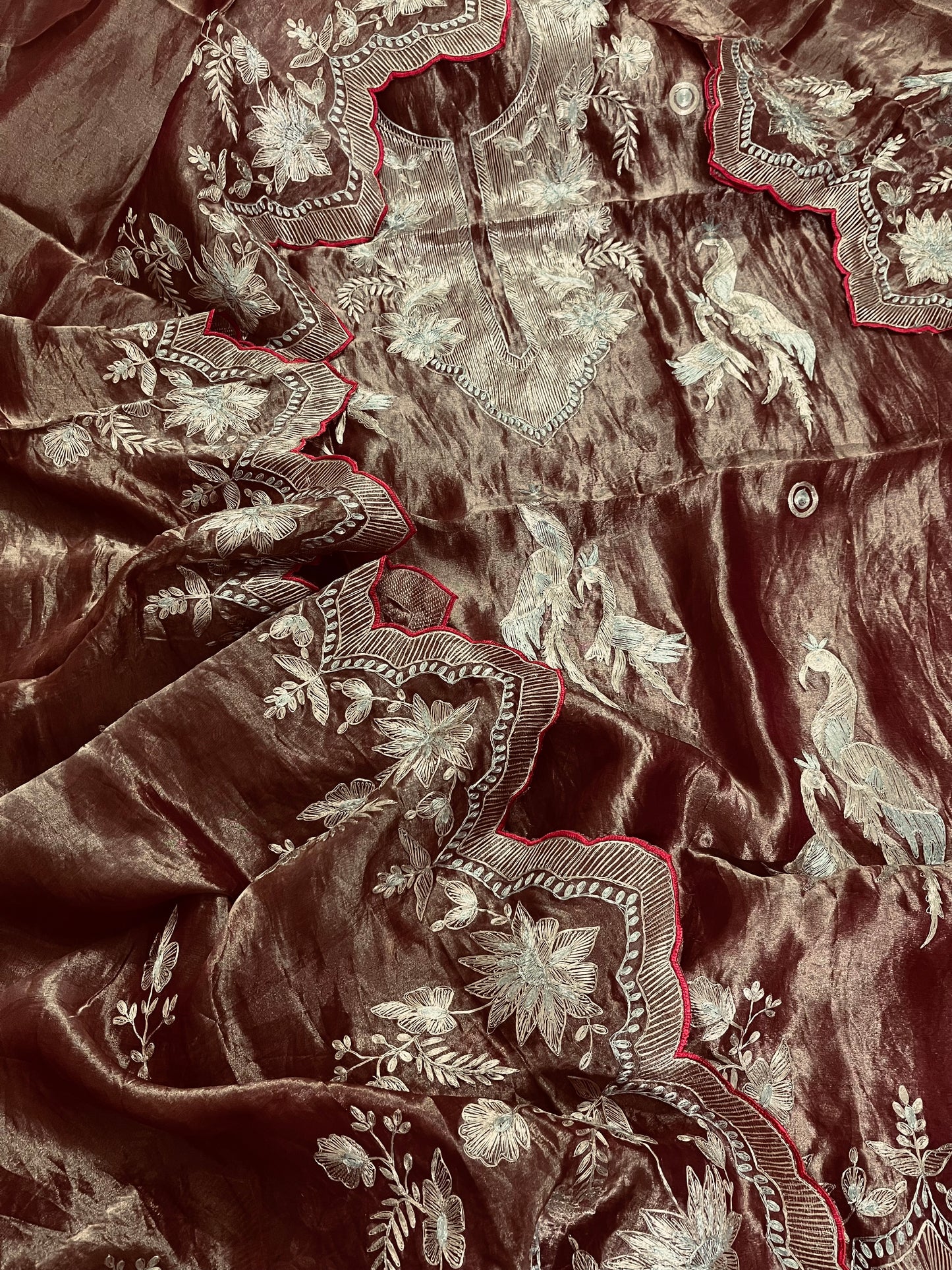 MAHARANI LUXURY TISSUE SILK SUIT MTC0012