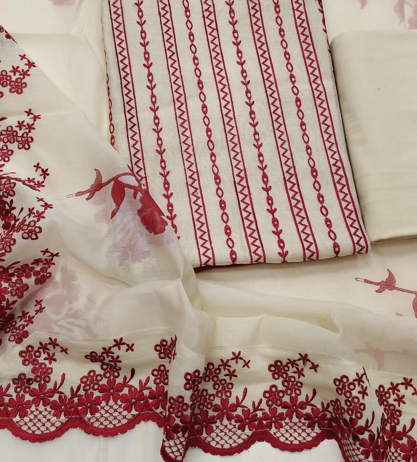 Atharva PURE Mul CHANDER Parsi Gara SUIT CH17513