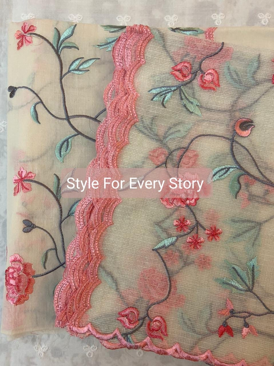 PURE CHANDER SILK PARSI GARA SUIT CH5417 Pink