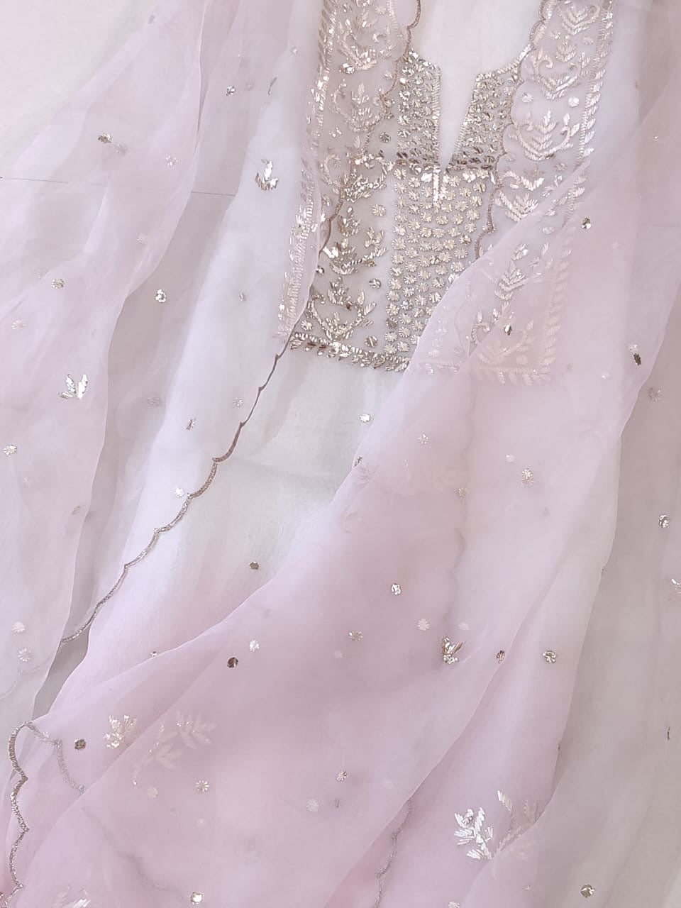 Sheer Luxury Premium Lucknowi Collection Sheer00056