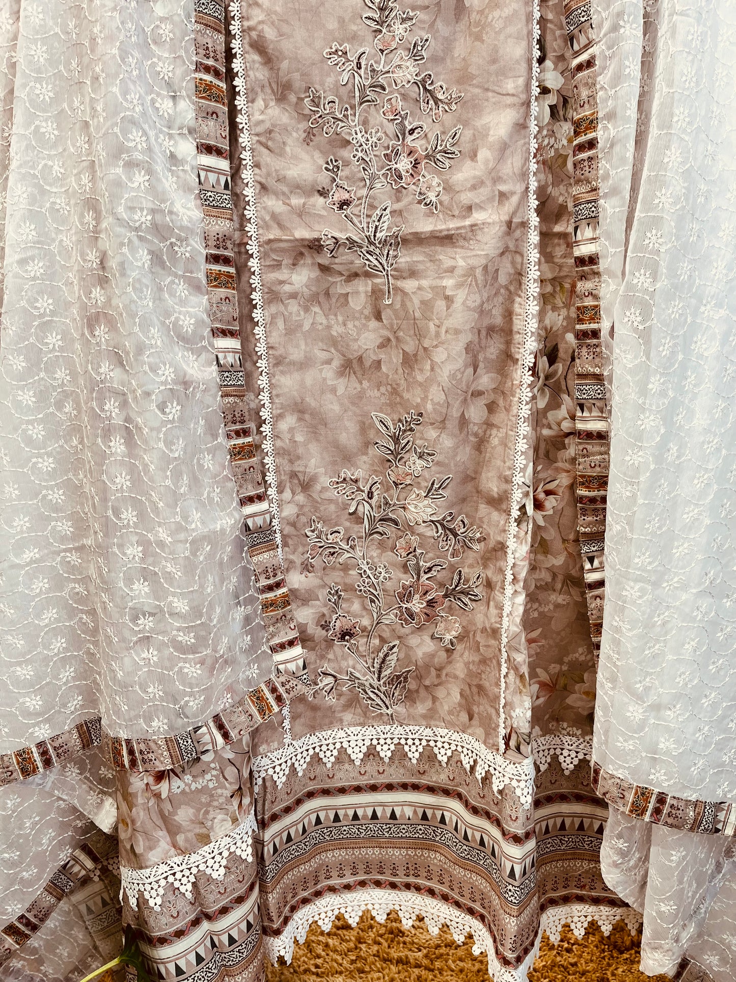 SUMMER VIBES /PURE MUL COTTON COP04 Ivory