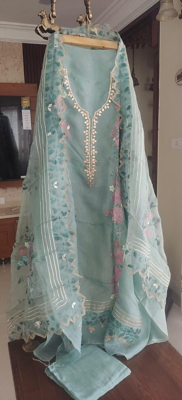 SHEER LUXURY HAND PAINTED SUIT SHEER00981