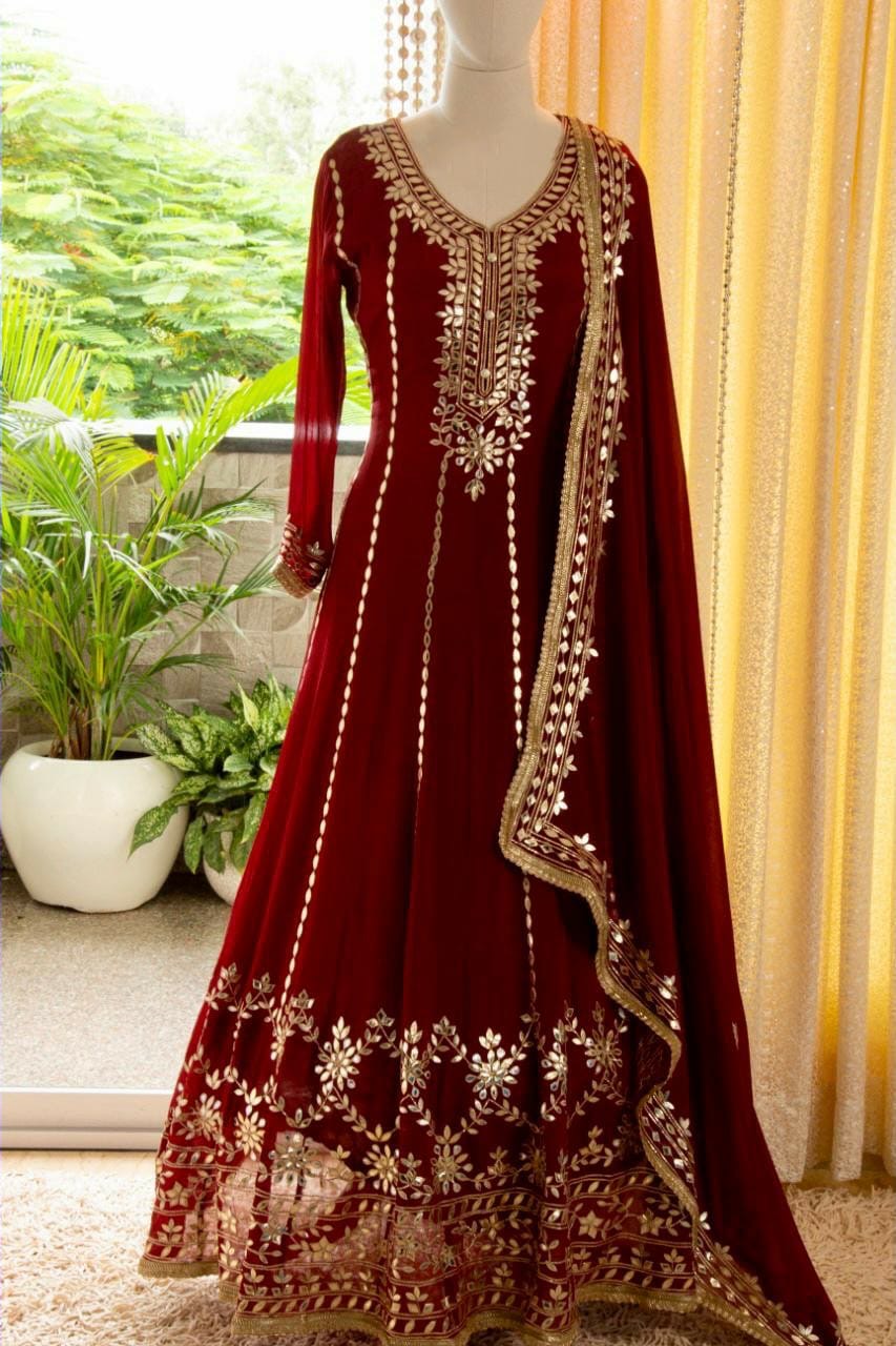 Anarkali In Beautiful Georgette Fabric AG003