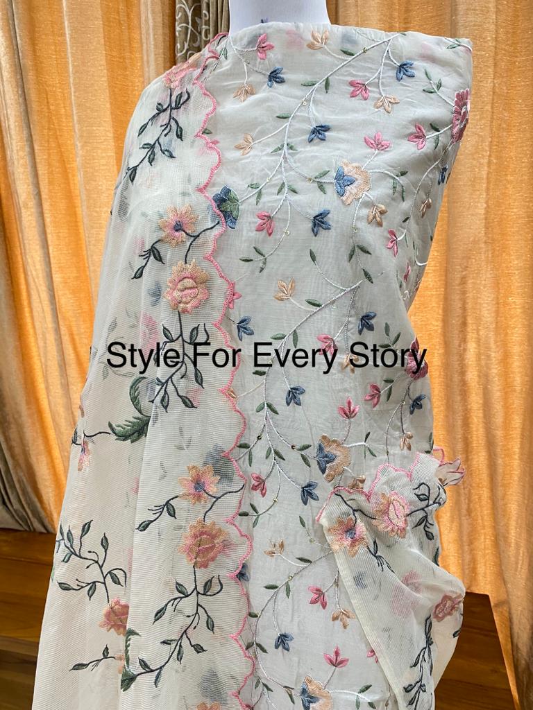 Atharva PURE CHANDER SILK Parsi Gara SUIT CH1753