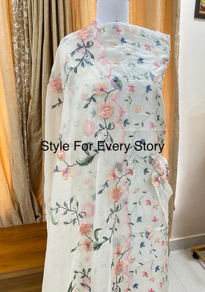 Atharva PURE CHANDER SILK Parsi Gara SUIT CH1753