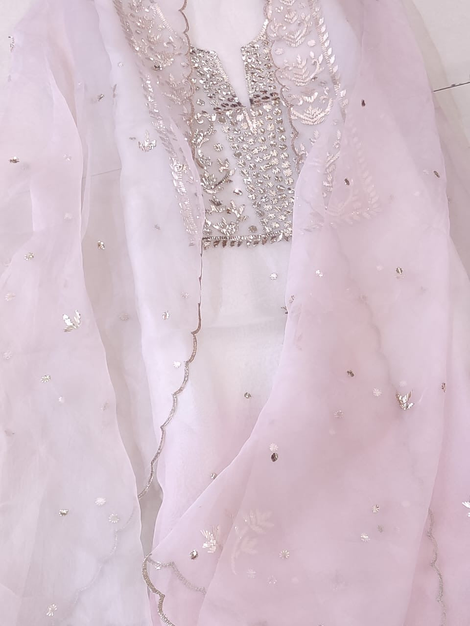 Sheer Luxury Premium Lucknowi Collection Sheer00056