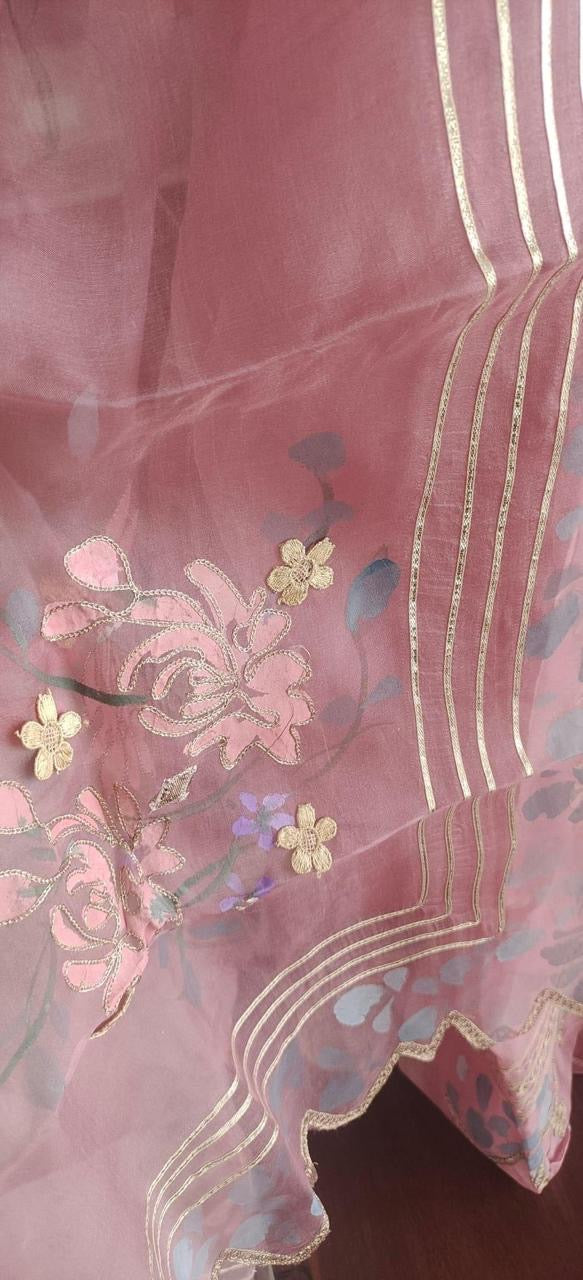 SHEER LUXURY HAND PAINTED SUIT SHEER00981