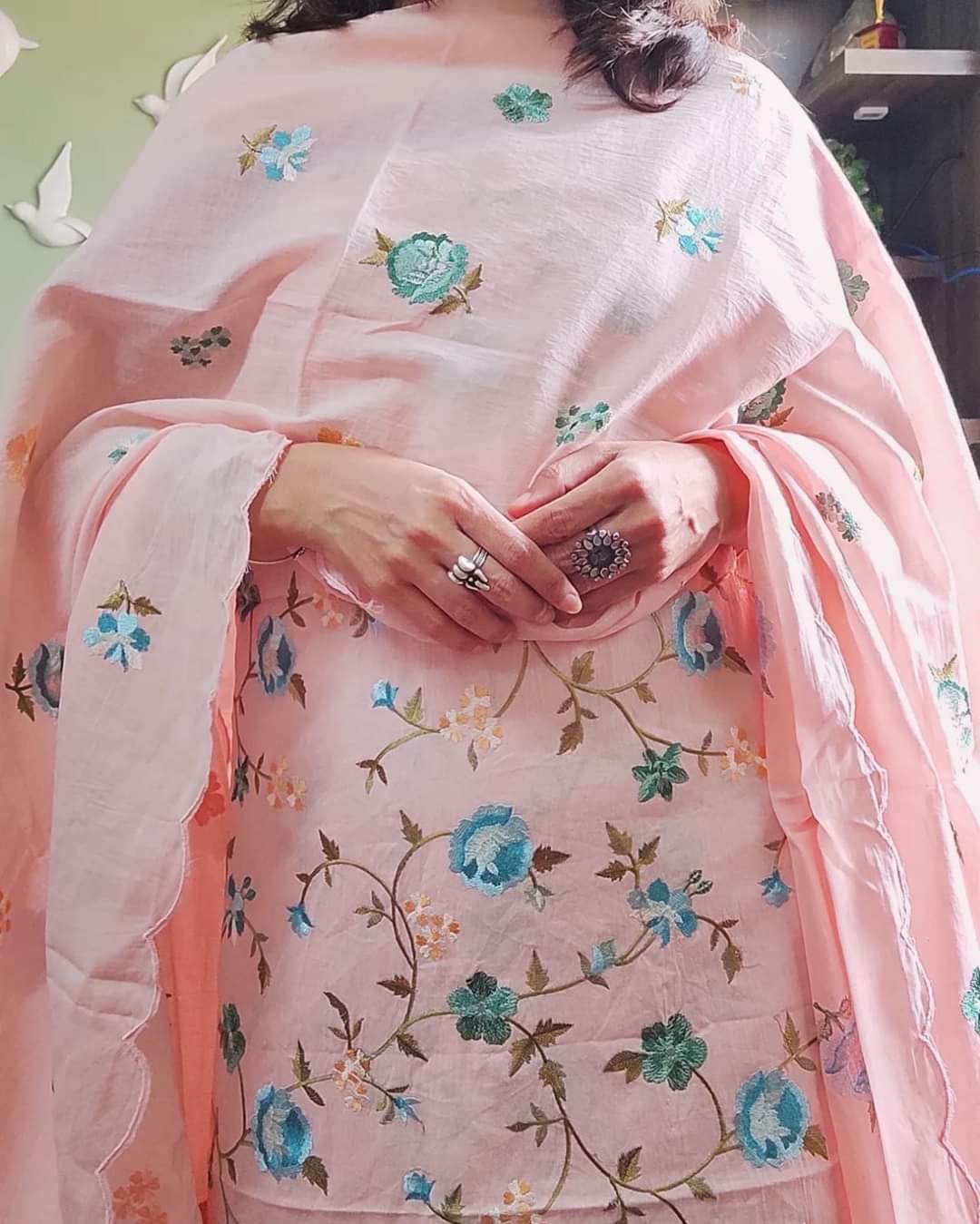 ATHARVA/PURE CHANDER SILK KASHMIRI PARSI SUIT CH5431