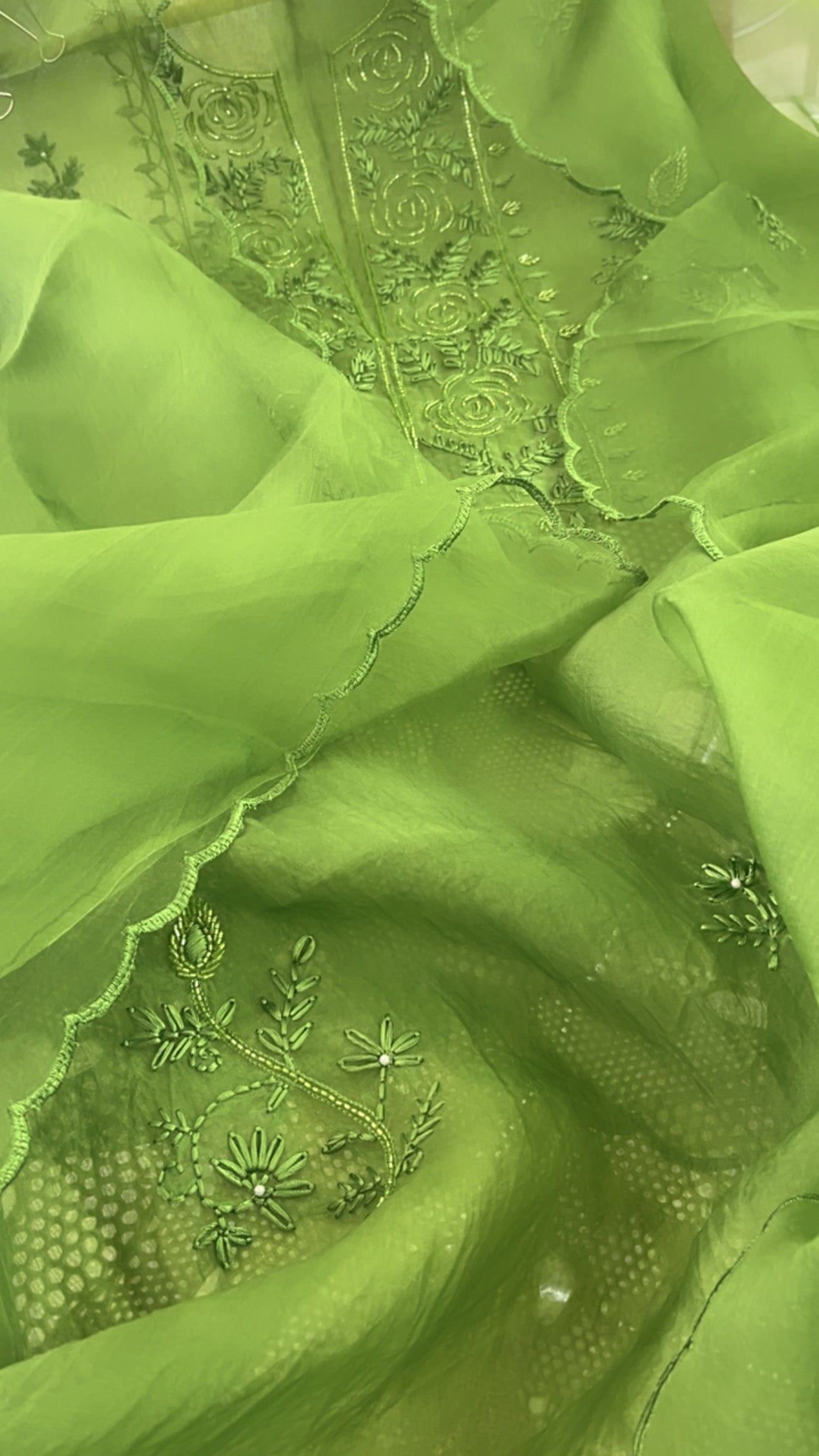 Atharva Heritage Sheer Luxury /Premium Lucknowi Collection Sheer00088-2