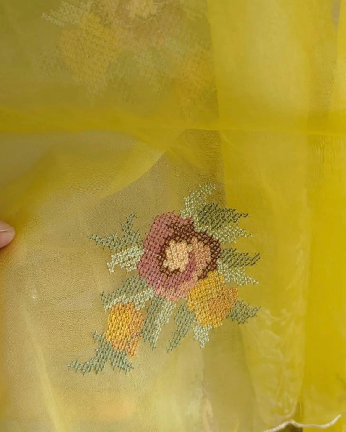 Atharva Embroidered Cotton Kota Salwar Kameez/Embroidery organza Dupatta /Cotton kota Embroidery Shirt Pink/Cotton Chikankari Bottom- KK002