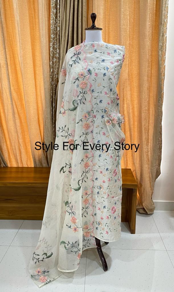 Atharva PURE CHANDER SILK Parsi Gara SUIT CH1753