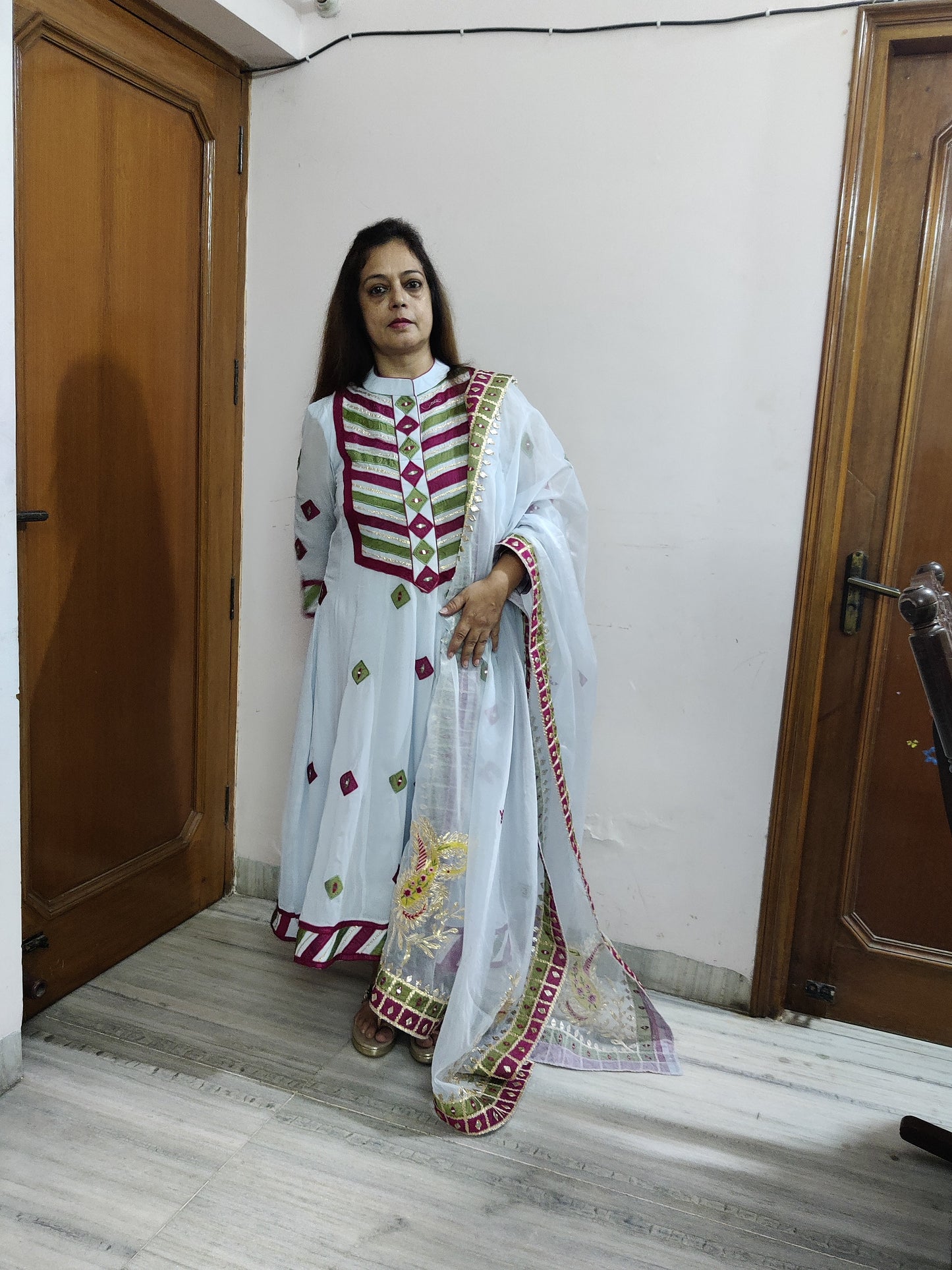 Georgette Anarkali By Atharva Heritage GA001