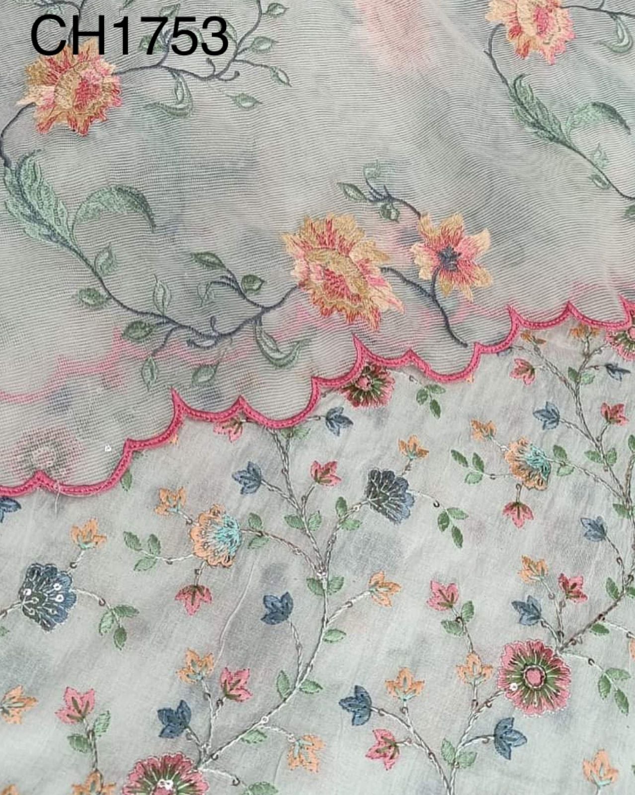 Atharva PURE CHANDER SILK Parsi Gara SUIT CH1753