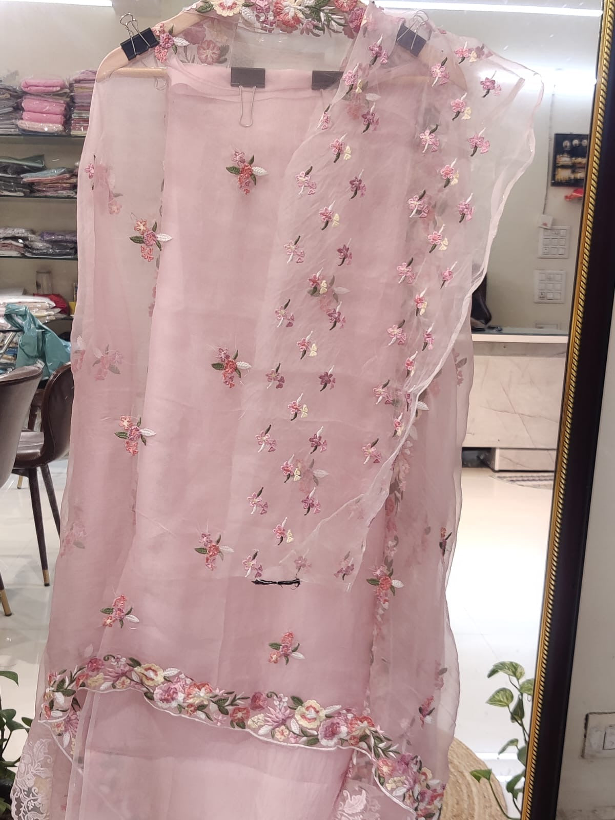 Sheer Luxury Pakistani unstitched Suit SLP004