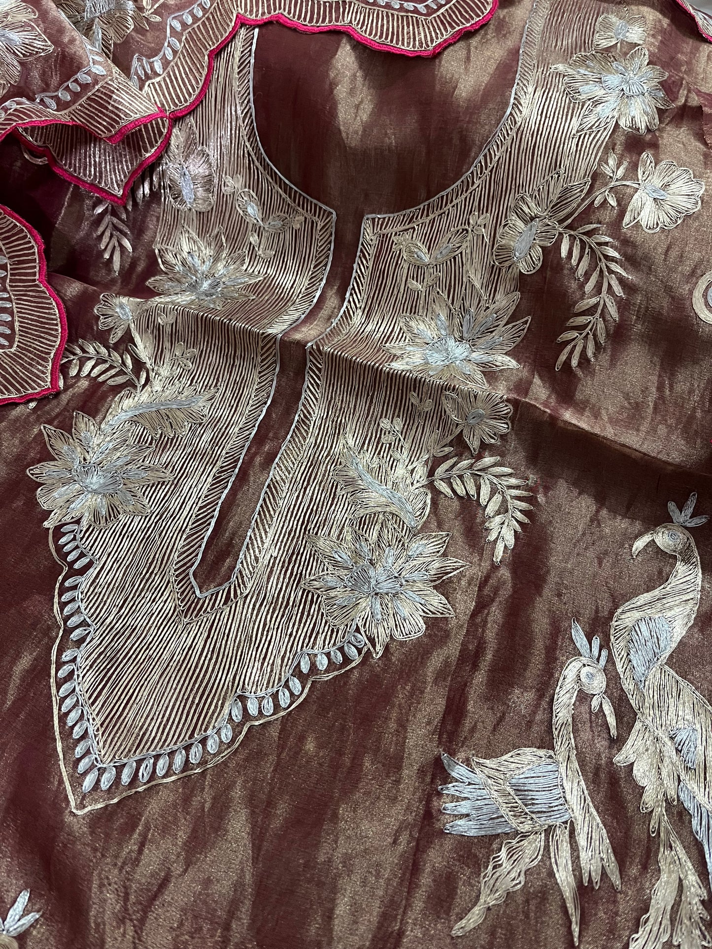 MAHARANI LUXURY TISSUE SILK SUIT MTC0012