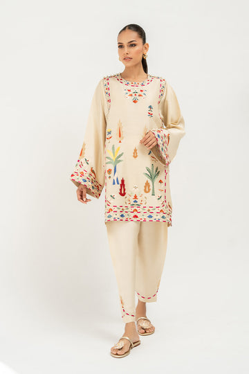 Atharva Heritage Pure silk 80 Grams Pakistani Palm Tree Coord Set PRP003