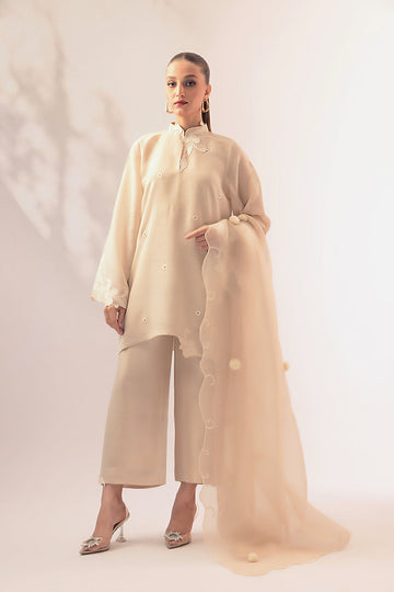 Atharva Heritage Sheer Luxury Ready to Wear Pakistani Appliqué Suit SLP0508