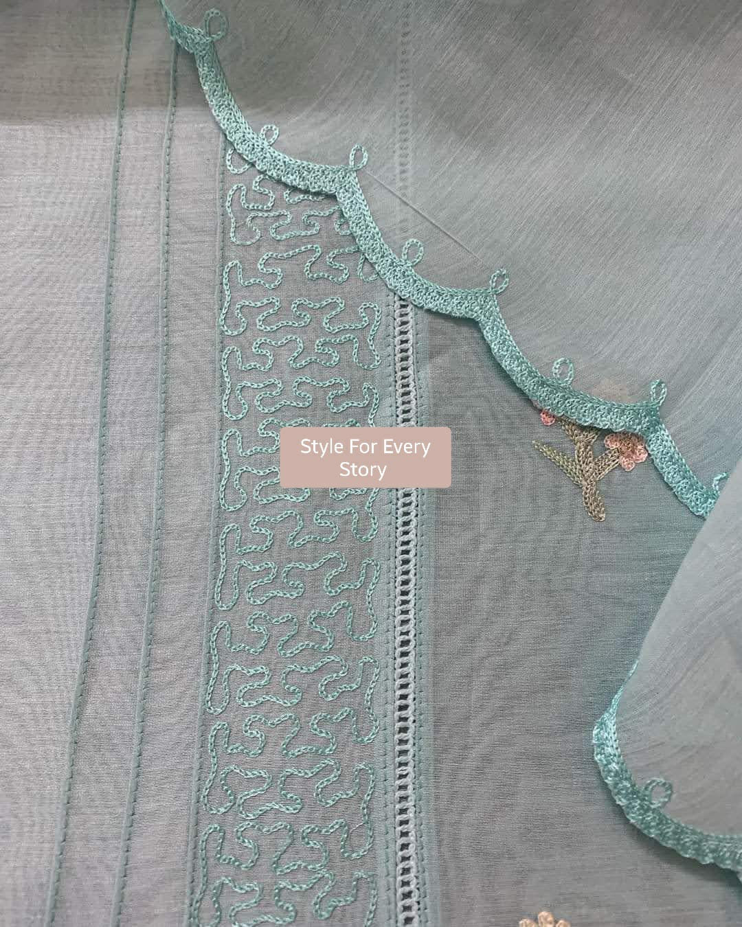 Atharva PURE CHANDER SILK KASHMIRI AARI SUIT CH1902