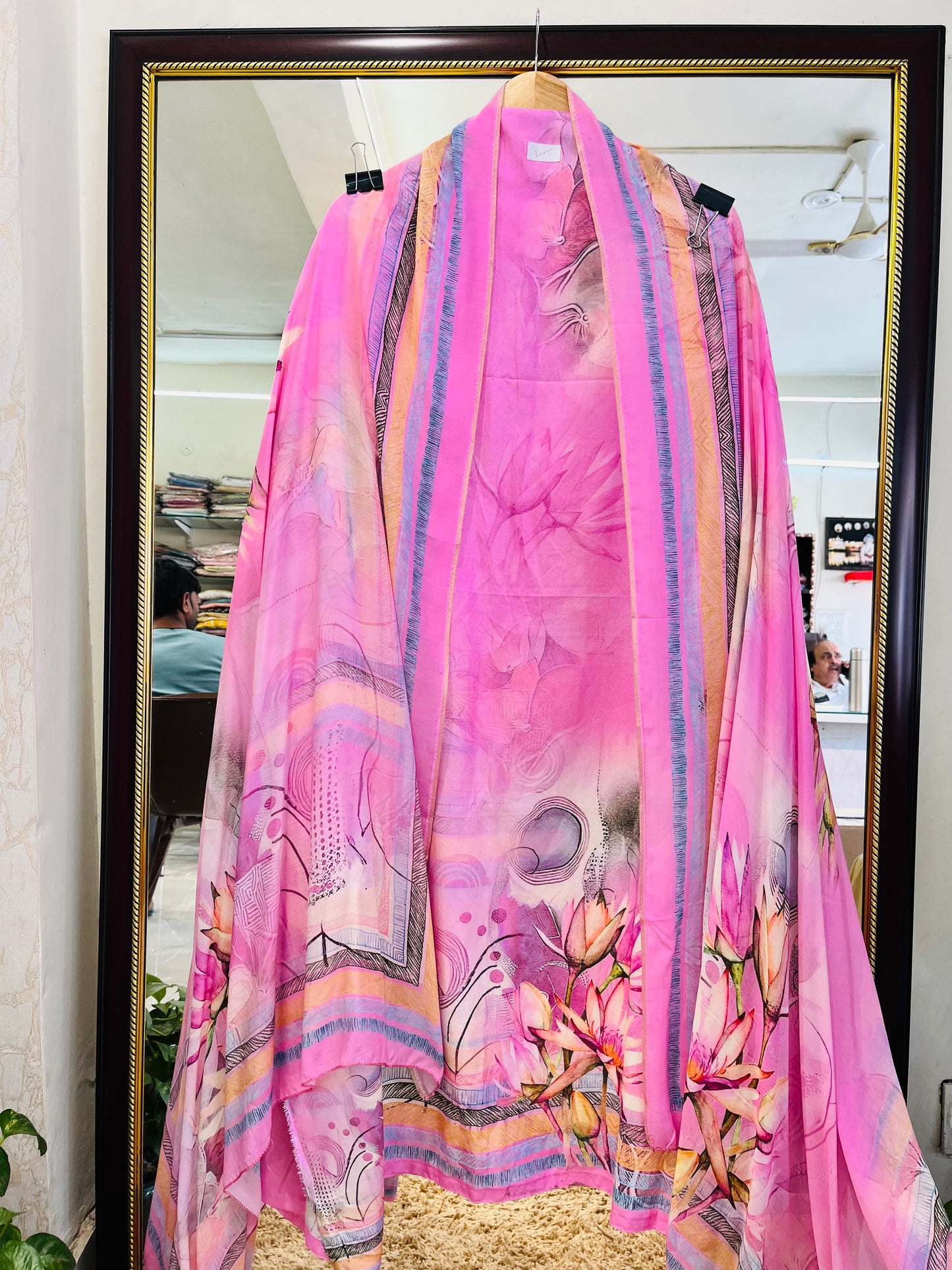 SUMMER VIBES /PURE MUSLIN COTTON MCOP04 Pink