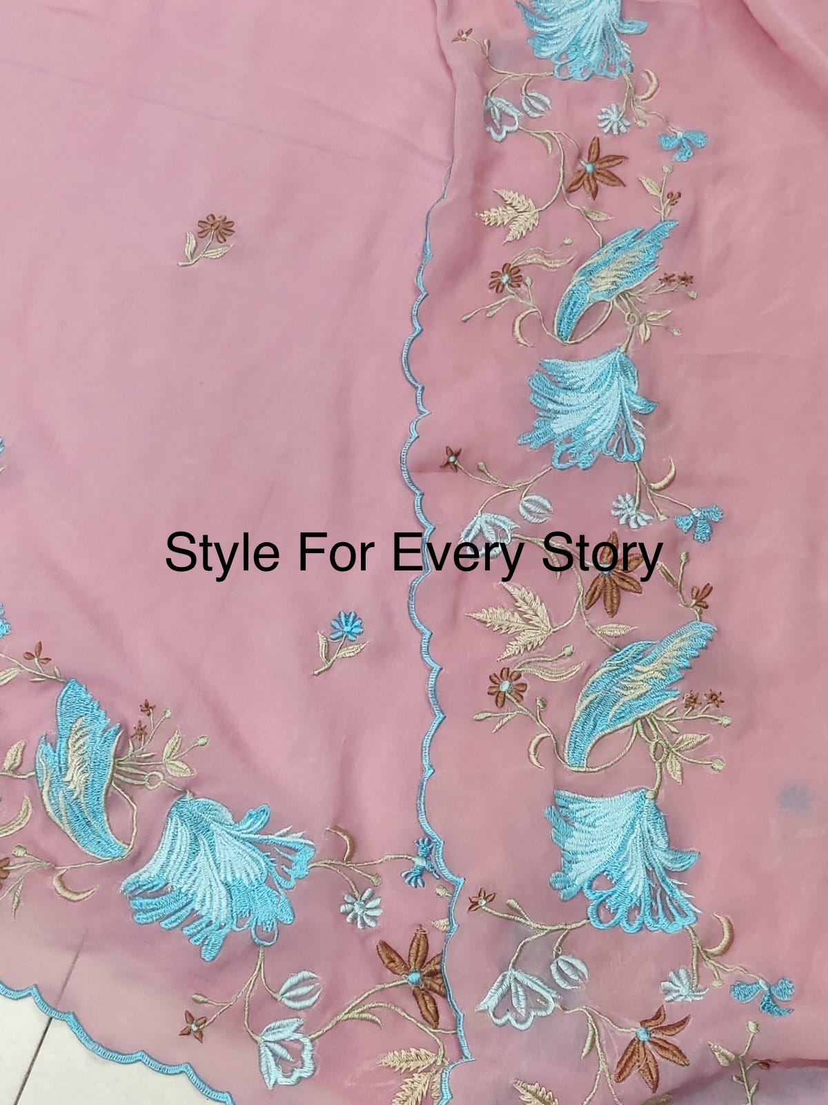 Atharva Heritage/ Georgette PARSI GARA SUIT GR0012