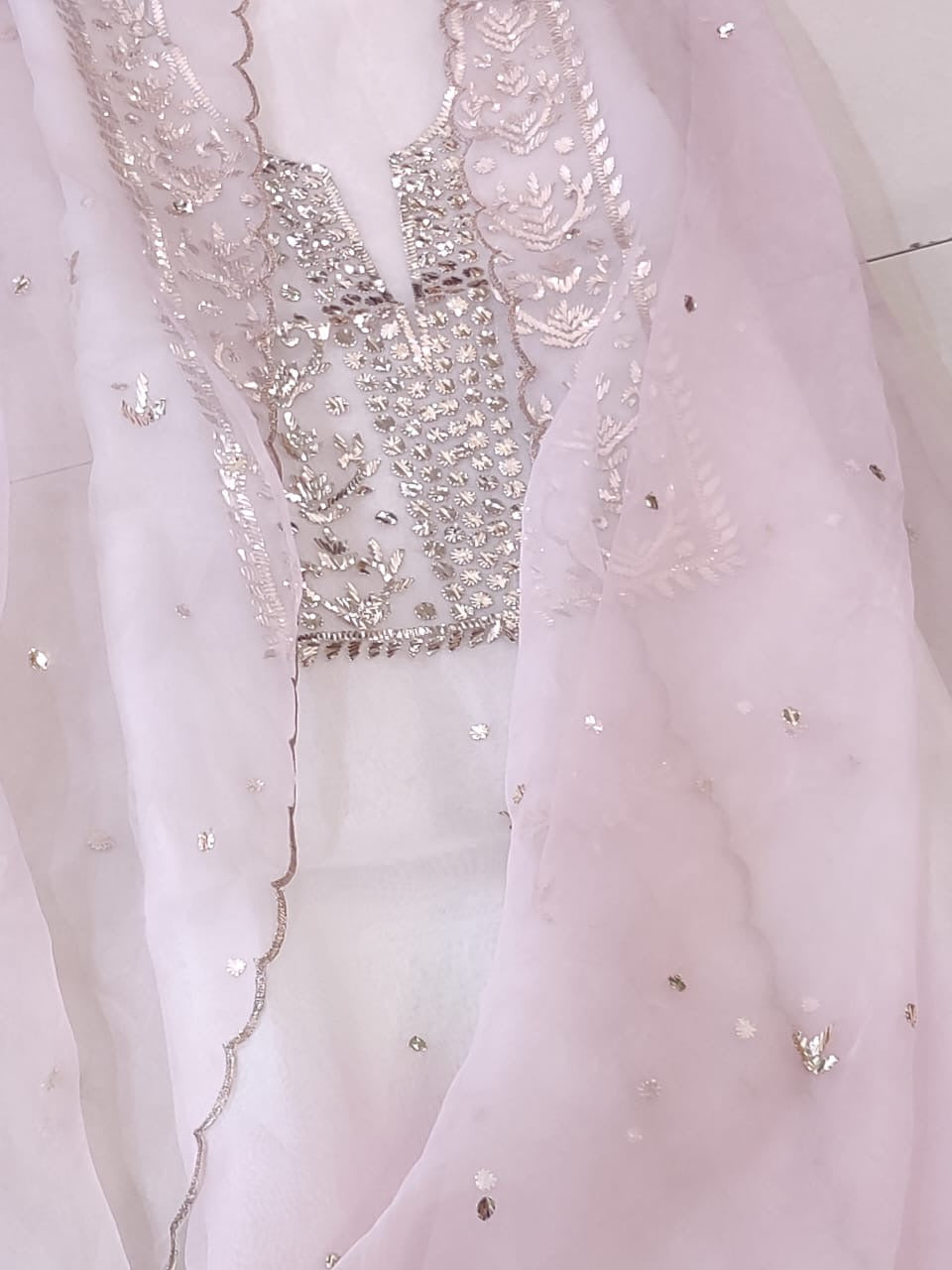 Sheer Luxury Premium Lucknowi Collection Sheer00056