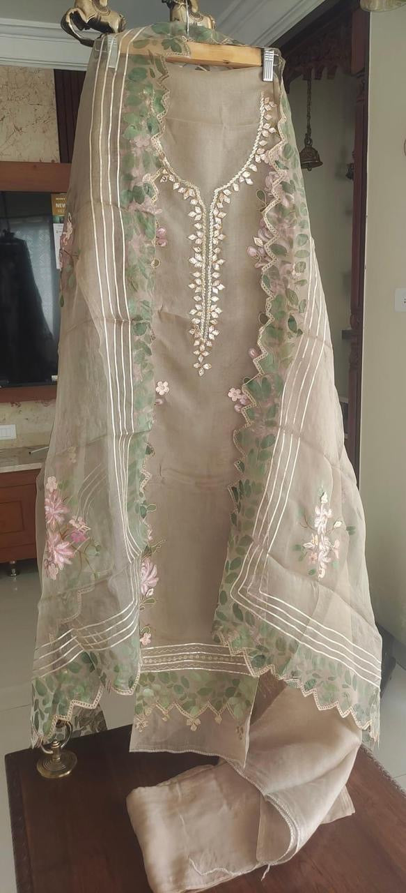 SHEER LUXURY HAND PAINTED SUIT SHEER00981