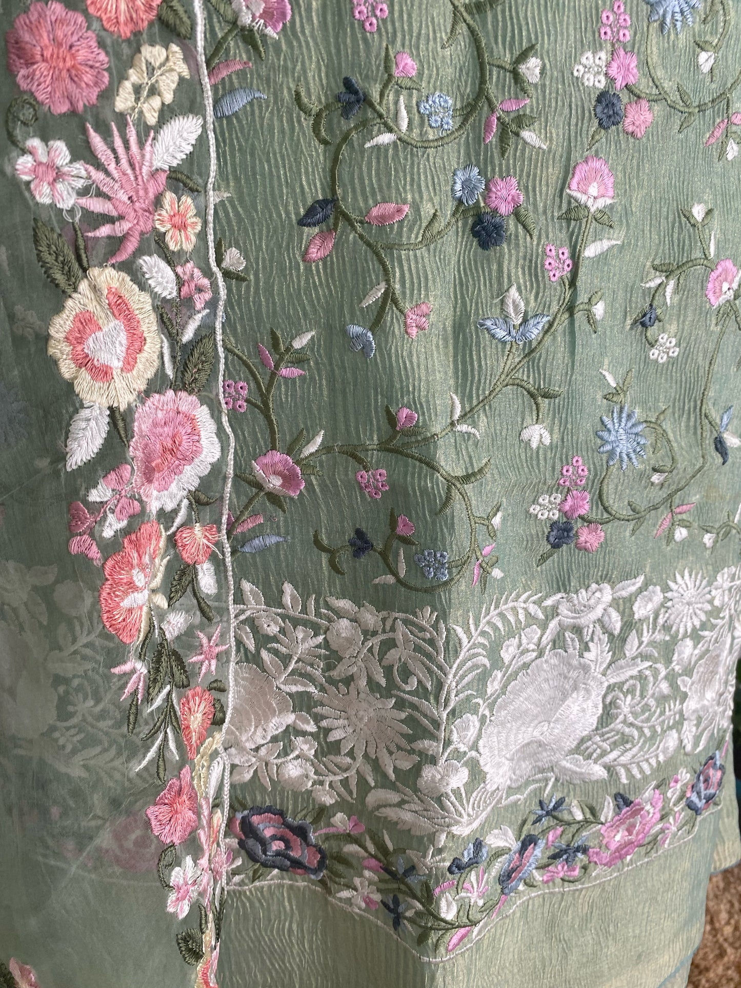 MAHARANI LUXURY Pure Crush TISSUE SILK SUIT MTC00521