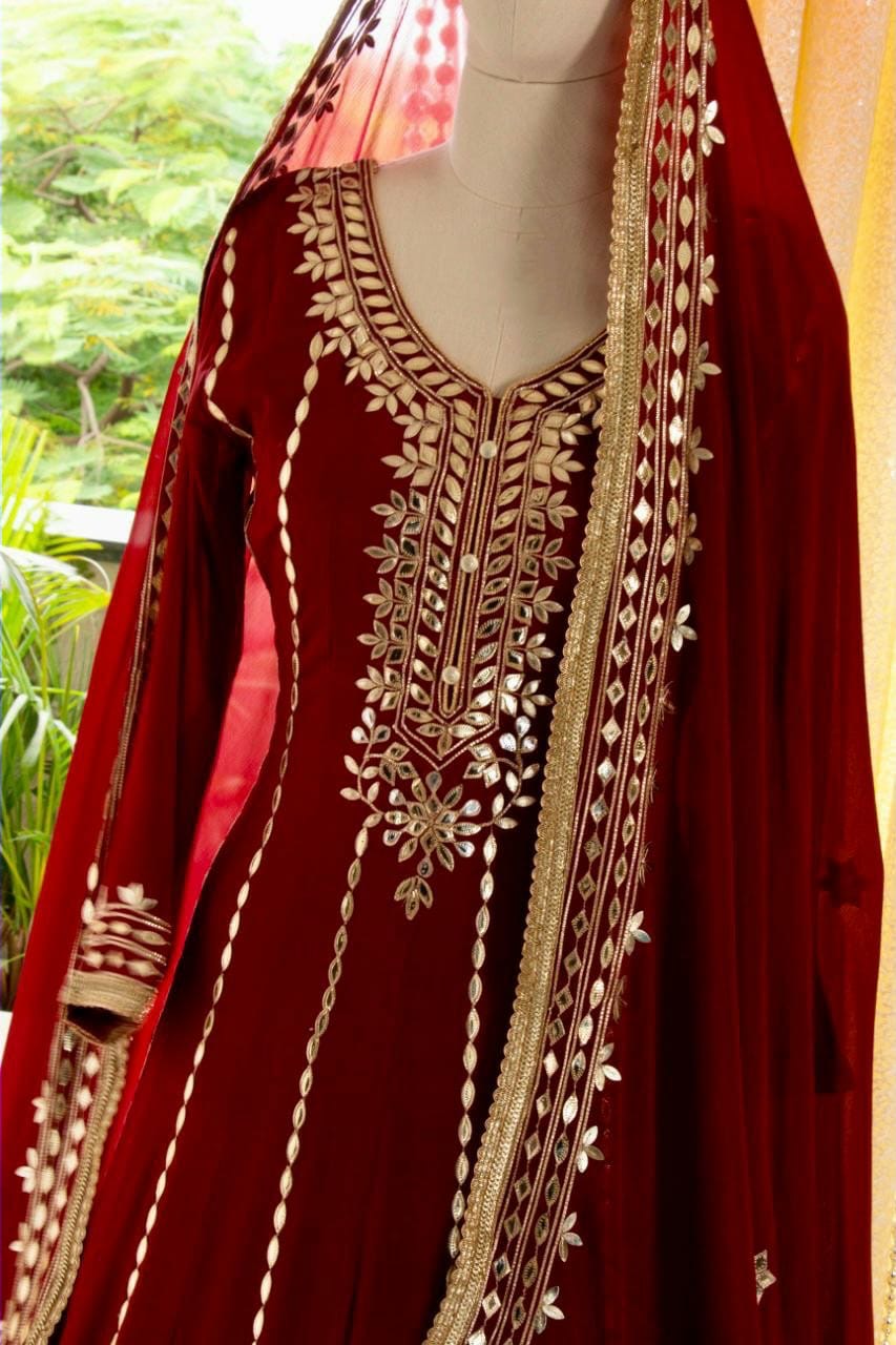 Anarkali In Beautiful Georgette Fabric AG003