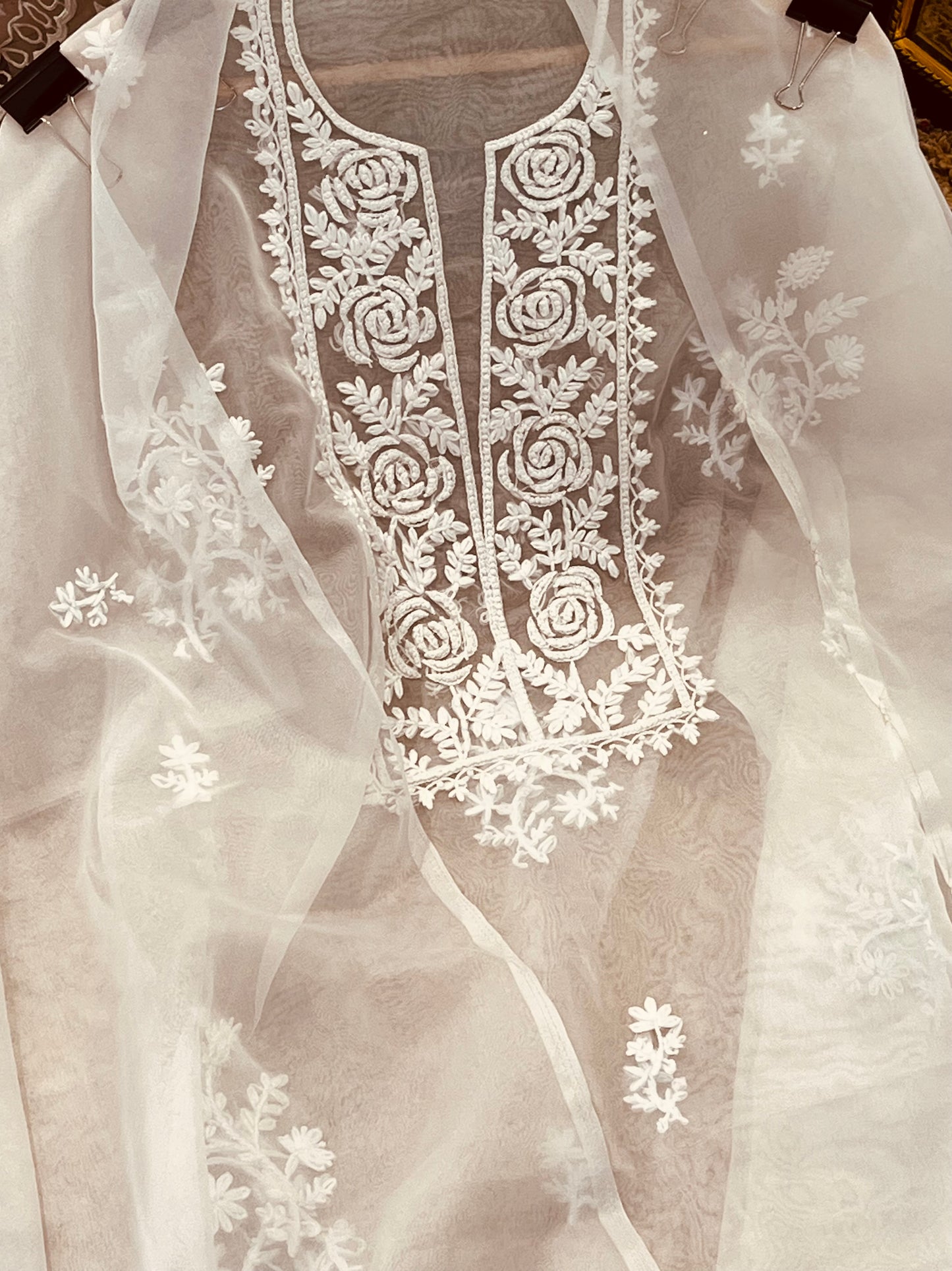 Sheer Luxury /Premium Lucknowi Collection Sheer00088