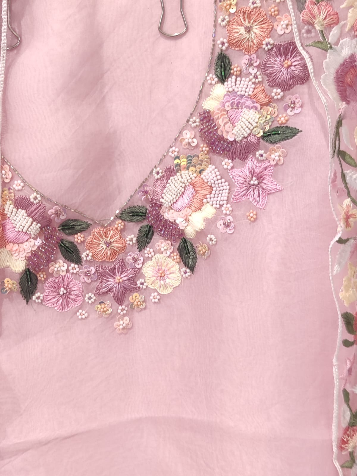 Sheer Luxury Pakistani unstitched Suit SLP004
