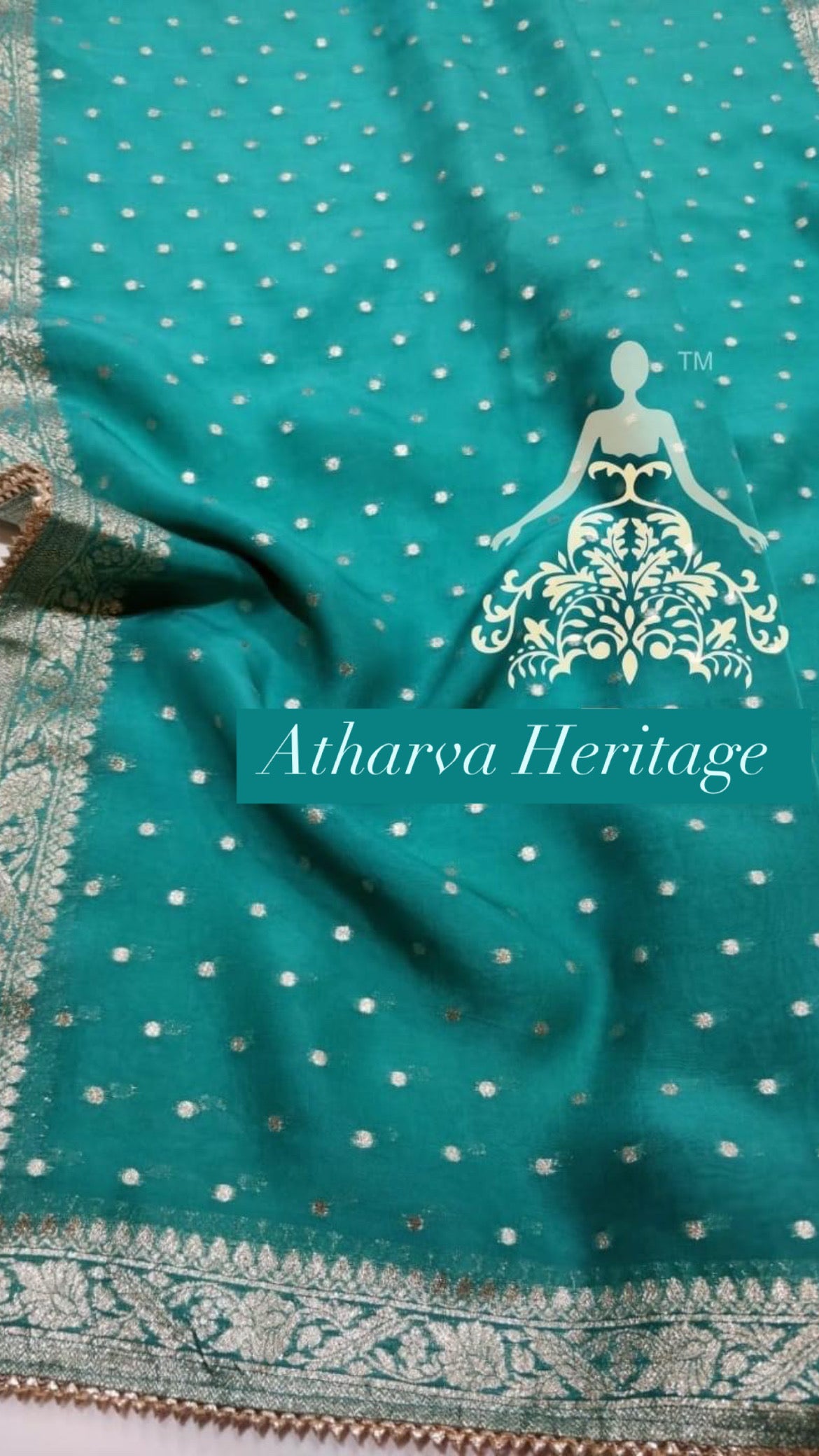 ATHARVA Hand Embroidery Salwar Kameez/Tissue Silk Ladies Suit/Organza Banarsi Silk Dupatta/Stones/Custom Stitch Unstitch/Gift/TO1675D