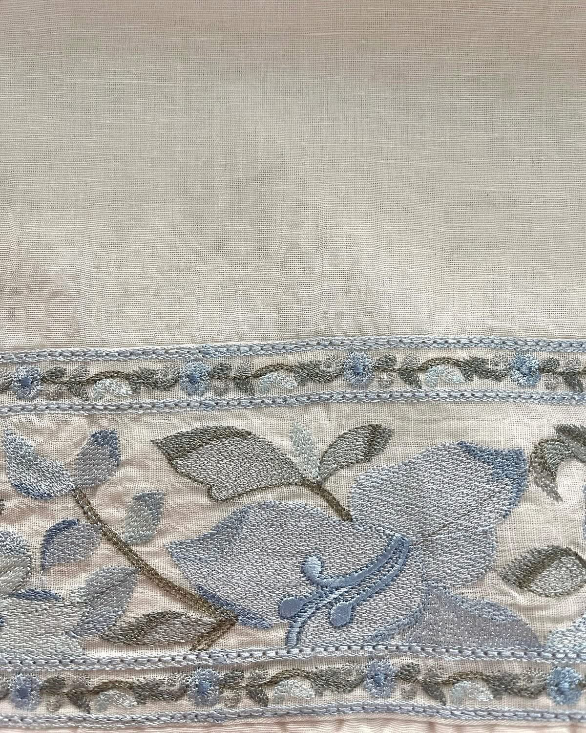 Atharva Hand Gota Embroidered Pure Mul Chanderi Hand woven edits MC70011