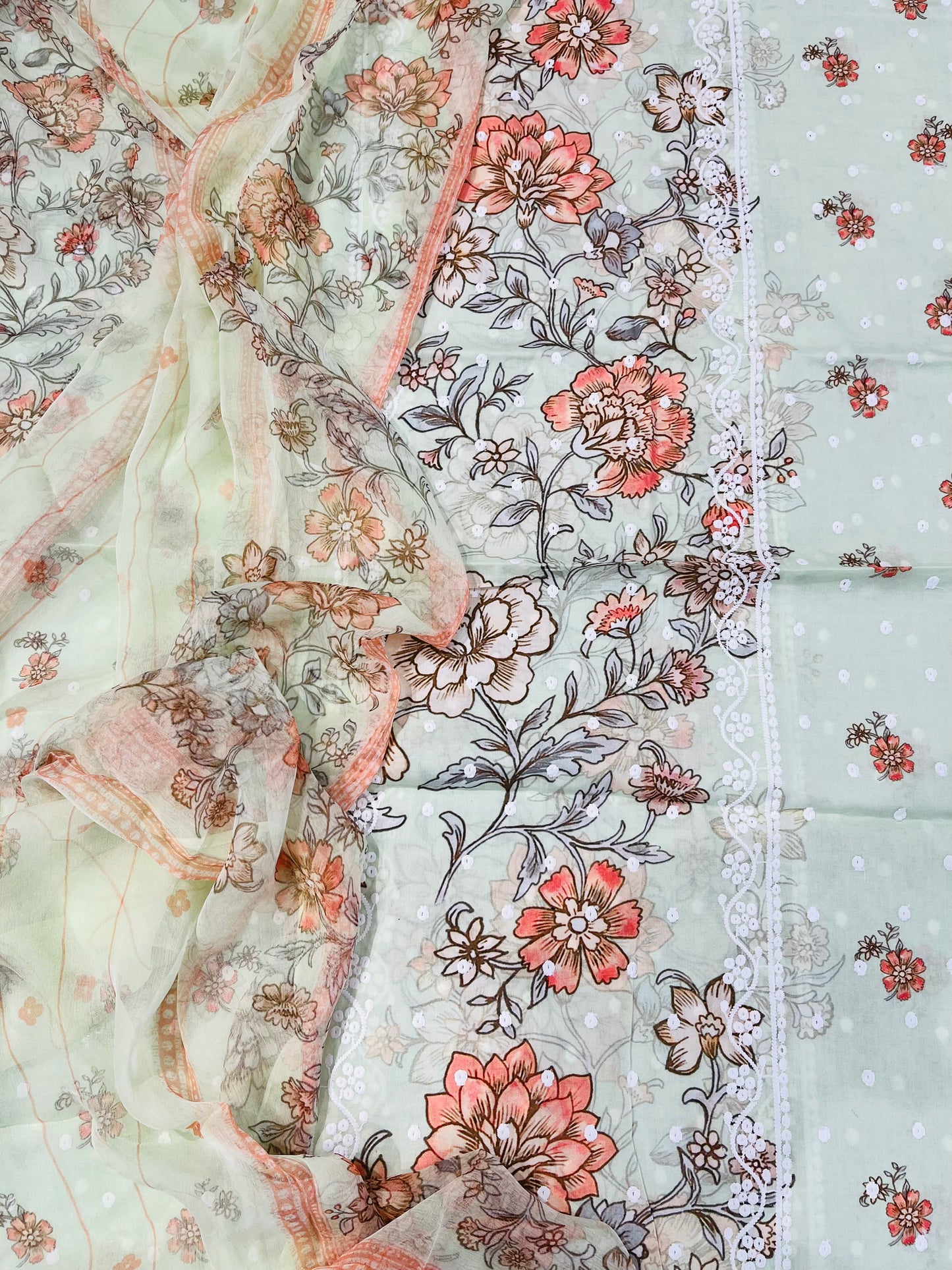 SUMMER VIBES /PURE MUL COTTON COP014 mint