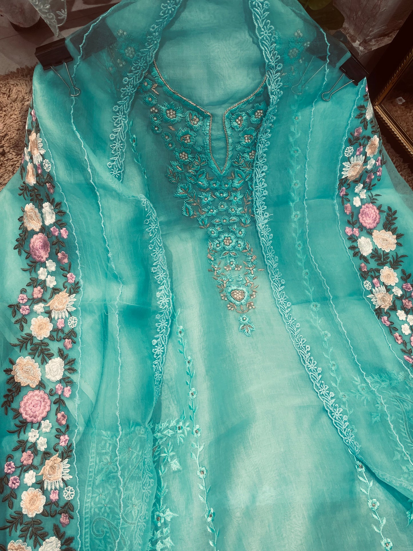Sheer Luxury Ready to Wear Pakistani Suit SLP003C