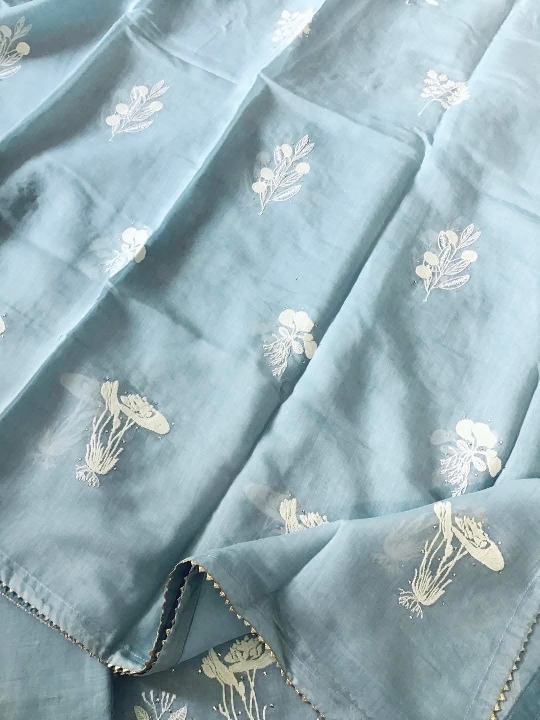 Atharva PURE Mul CHANDER Parsi Gara SUIT CH17558