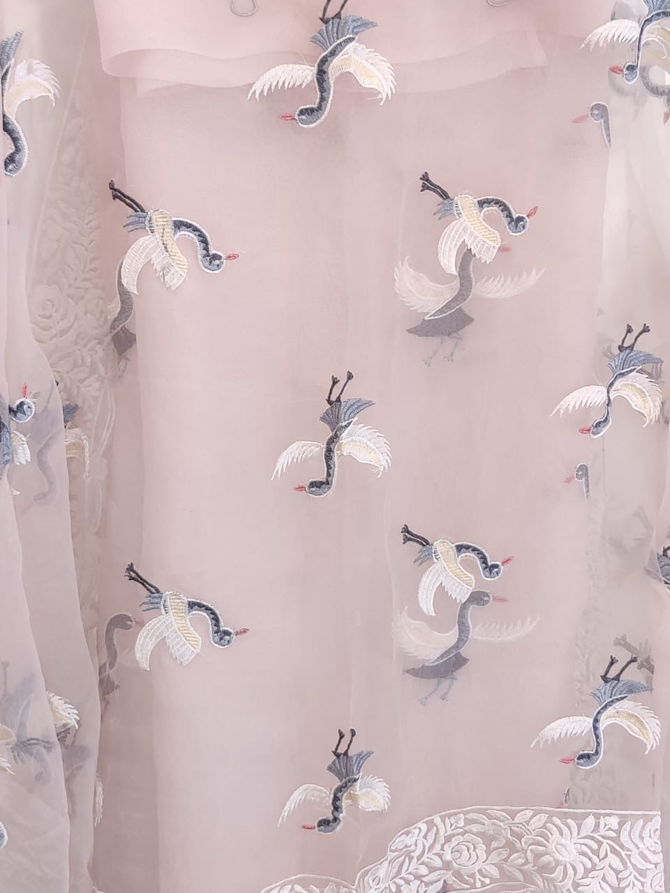 Atharva Heritage SHEER LUXURY PARSI GARA SUIT SHEER0017