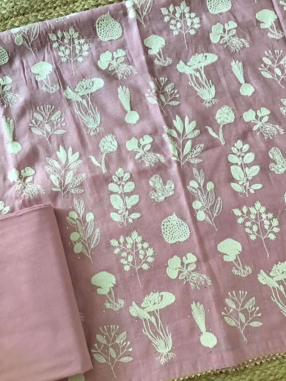 Atharva PURE Mul CHANDER Parsi Gara SUIT CH17558