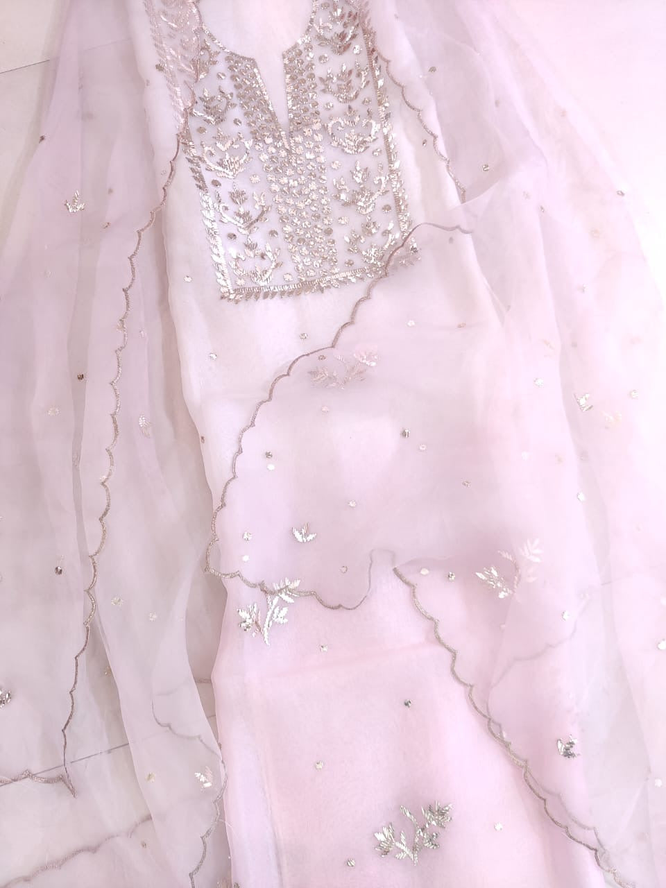 Sheer Luxury Premium Lucknowi Collection Sheer00056