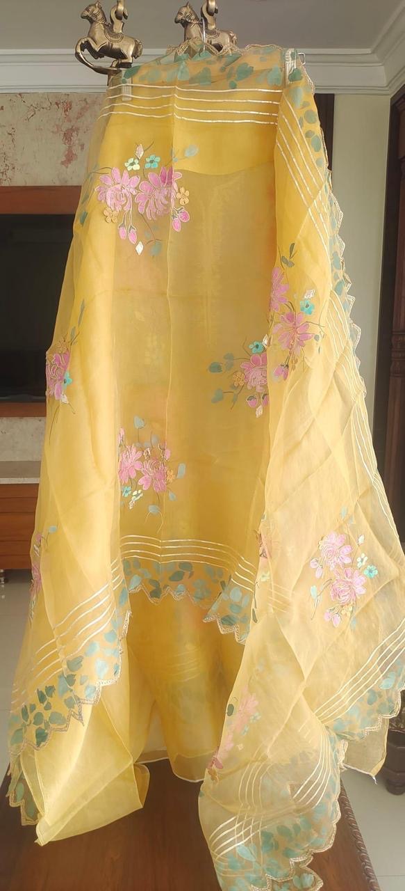 SHEER LUXURY HAND PAINTED SUIT SHEER00981