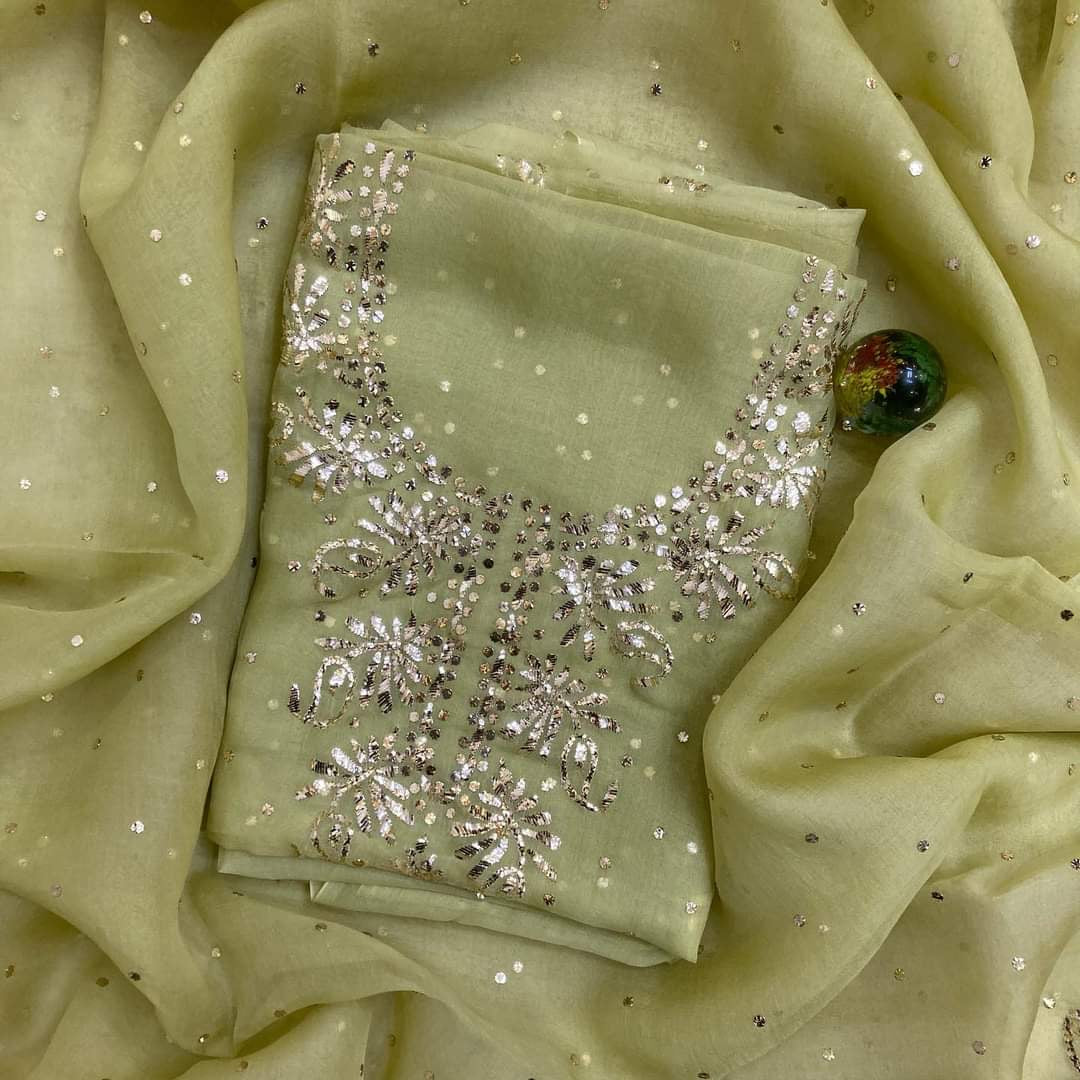 Sheer Luxury /Premium Lucknowi Collection Sheer00085