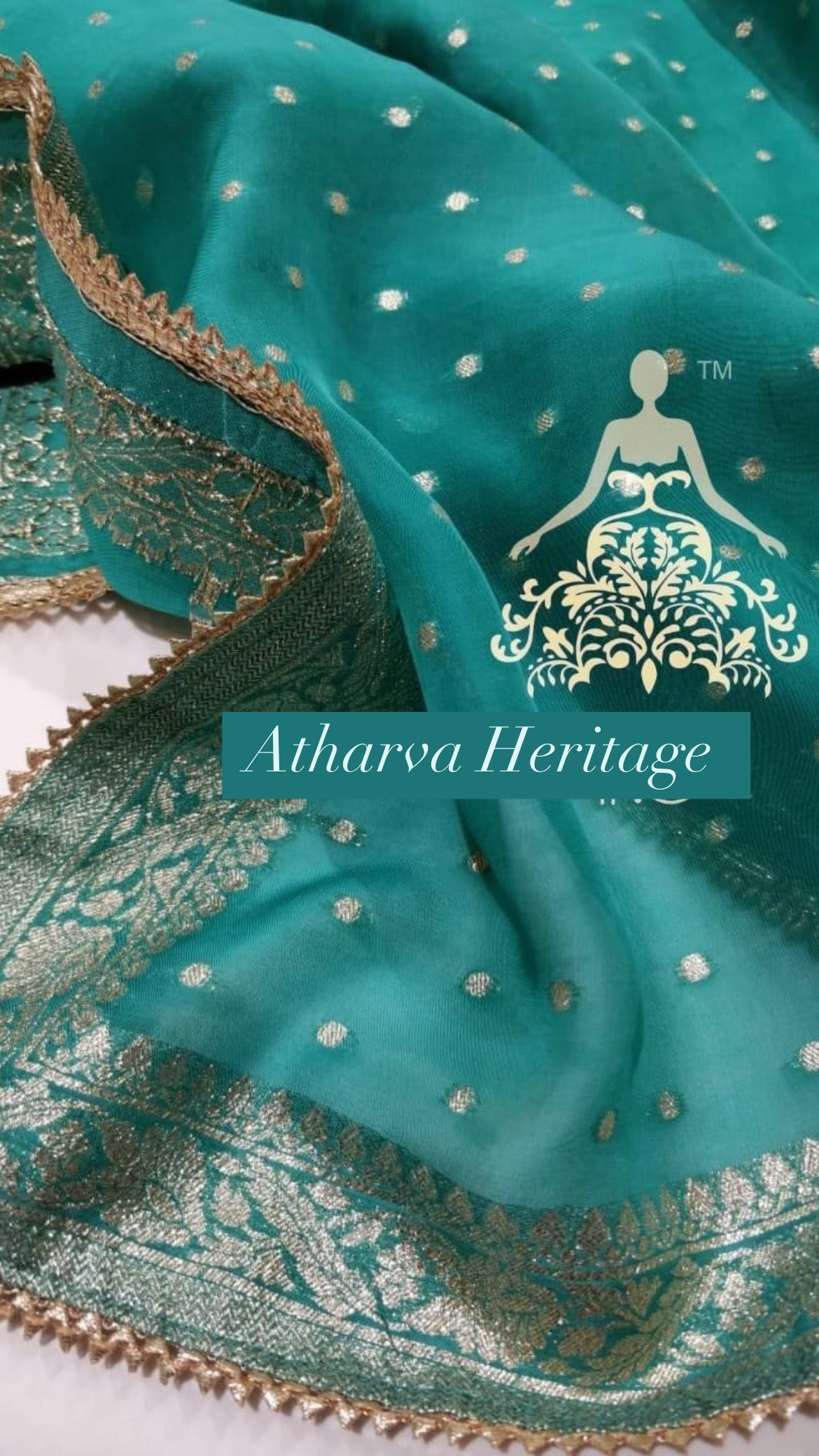 ATHARVA Hand Embroidery Salwar Kameez/Tissue Silk Ladies Suit/Organza Banarsi Silk Dupatta/Stones/Custom Stitch Unstitch/Gift/TO1675D