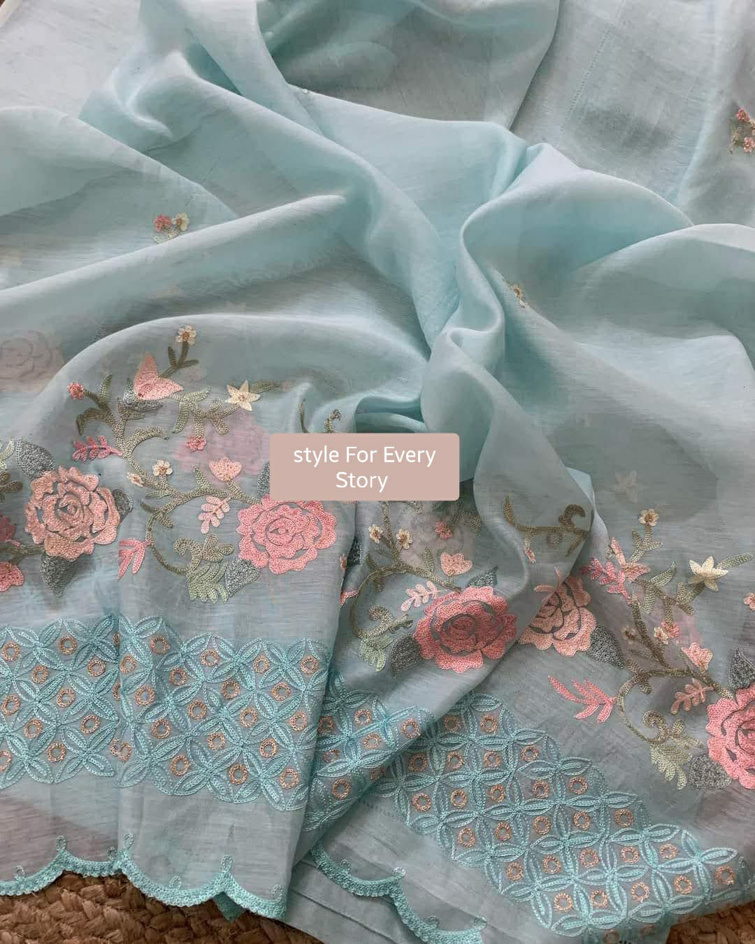 Atharva PURE CHANDER SILK KASHMIRI AARI SUIT CH1902