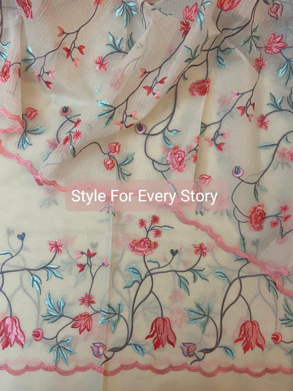 PURE CHANDER SILK PARSI GARA SUIT CH5417 Pink