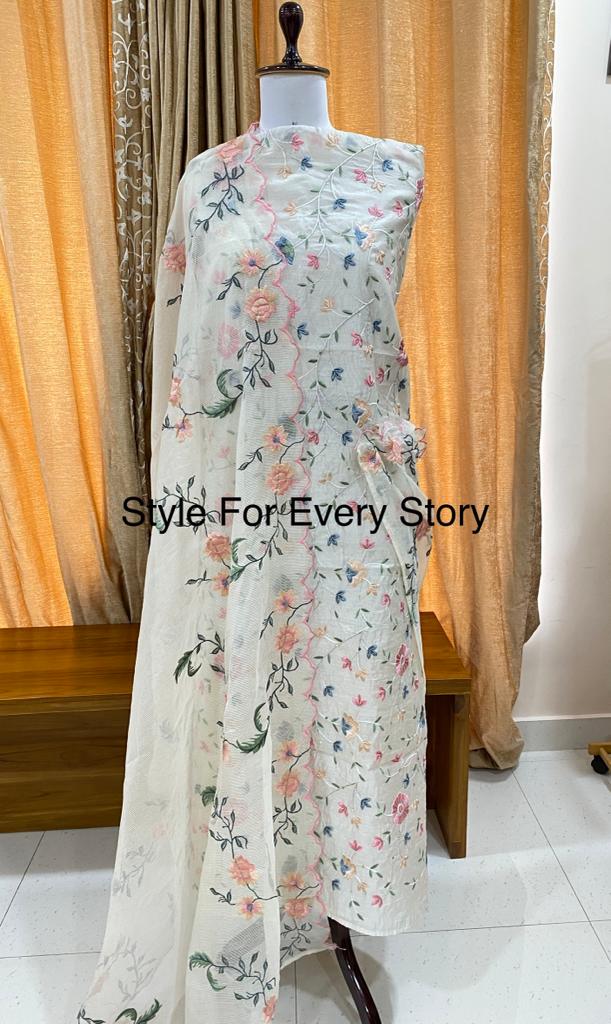 Atharva PURE CHANDER SILK Parsi Gara SUIT CH1753