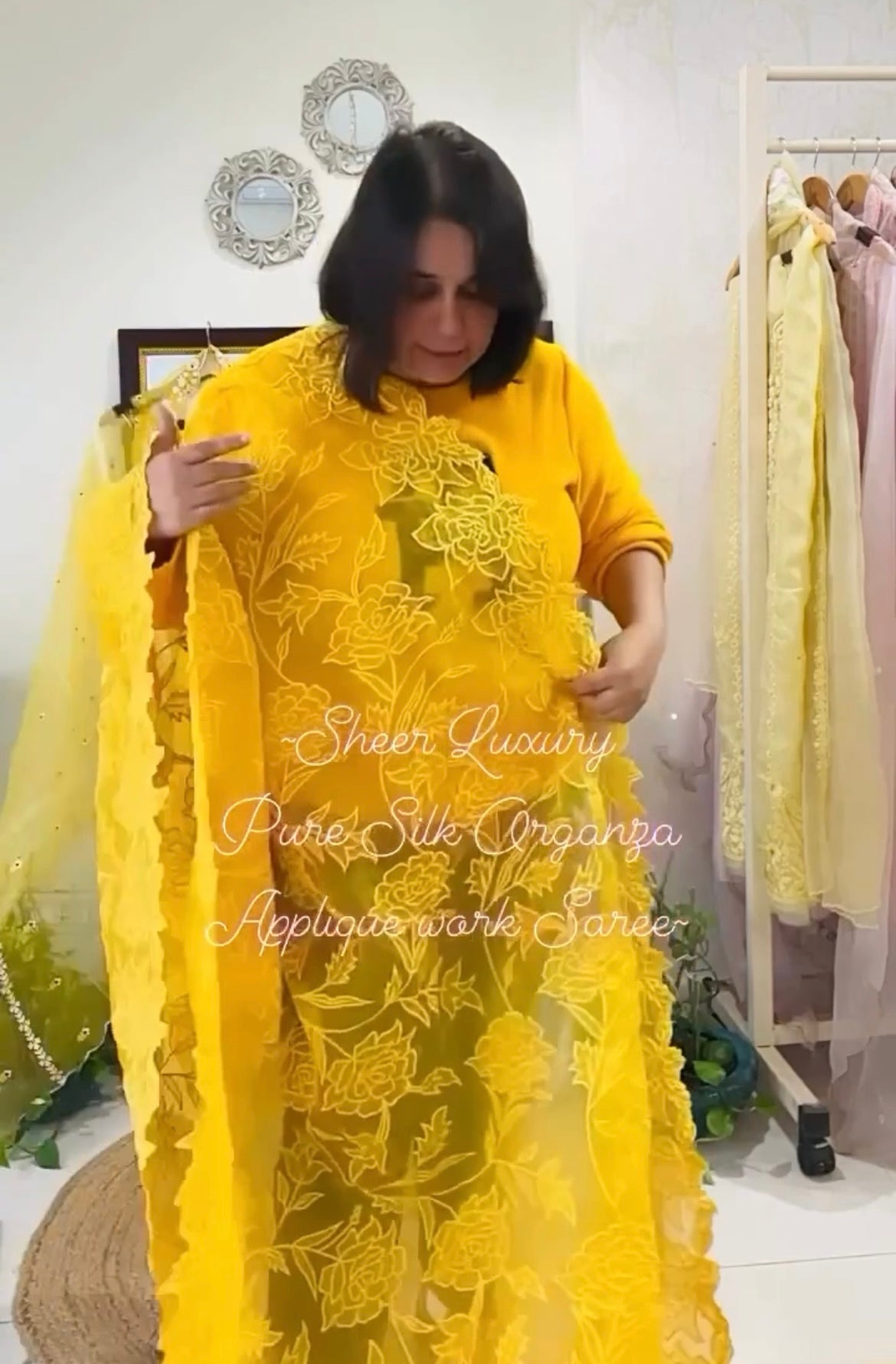 Sheer Luxury Saree S001
