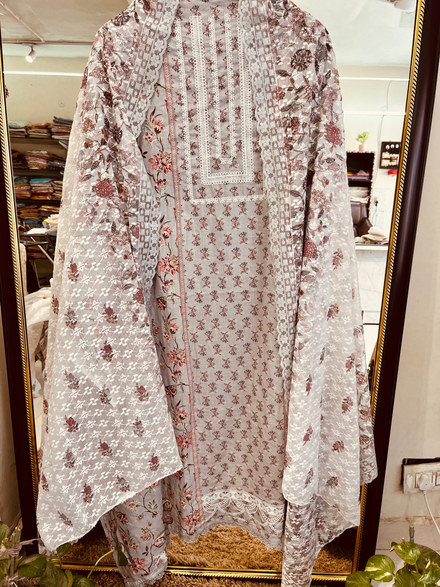 SUMMER VIBES /PURE MUL COTTON COP03 Ivory